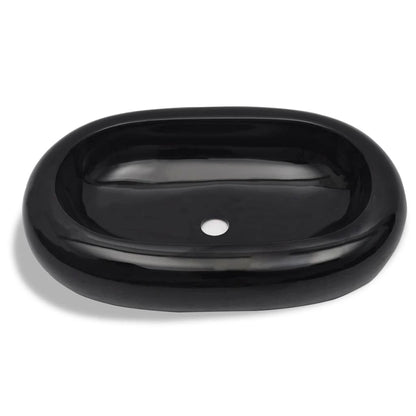 Lavabo De Cerámica Ovalado