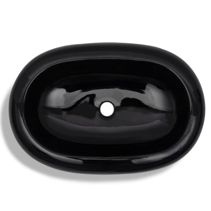 Lavabo De Cerámica Ovalado