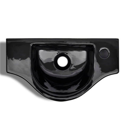 Lavabo De Cerámica Con Orificio De Grifo/Desagüe