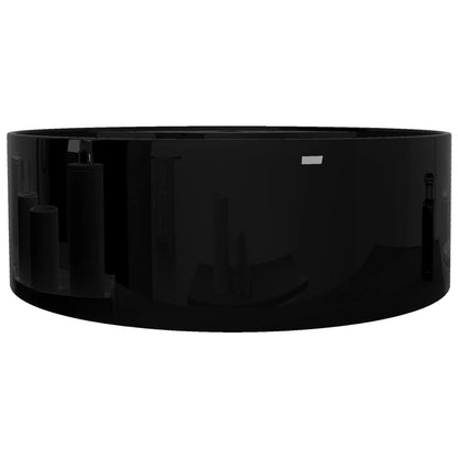 Lavabo De Cerámica Con Agujero Para Grifo/Desagüe Redondo