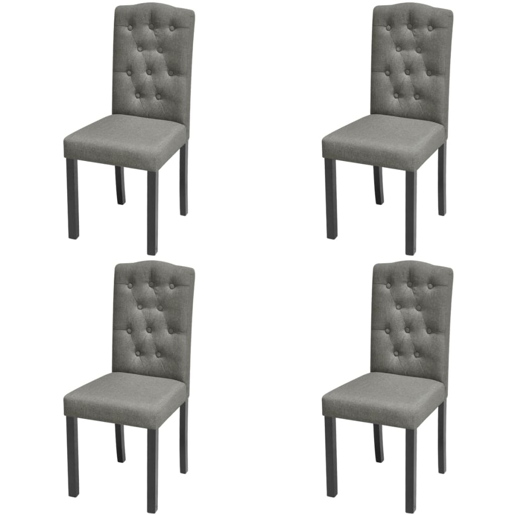 Sillas De Comedor 2 Unidades Tela