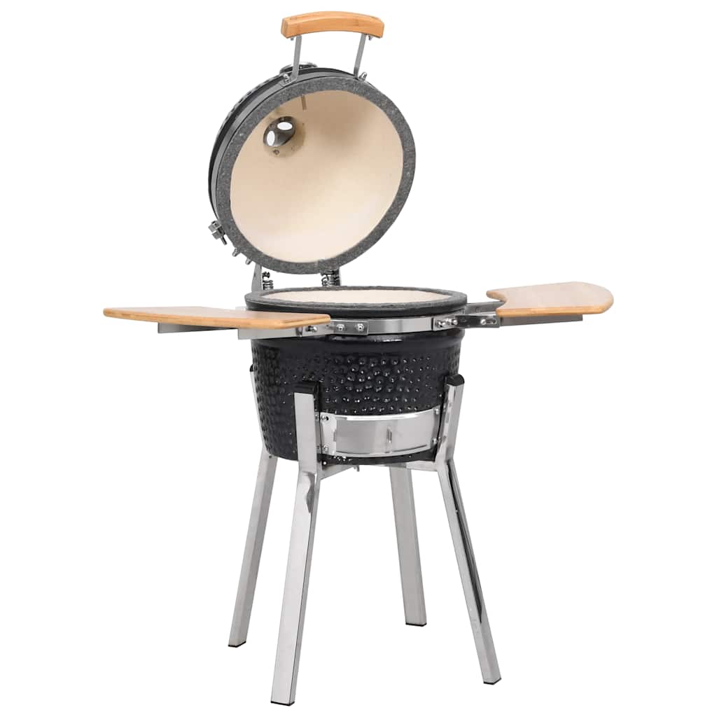 Kamado Barbacoa Parrilla Y Ahumador Cerámico 33 Cm