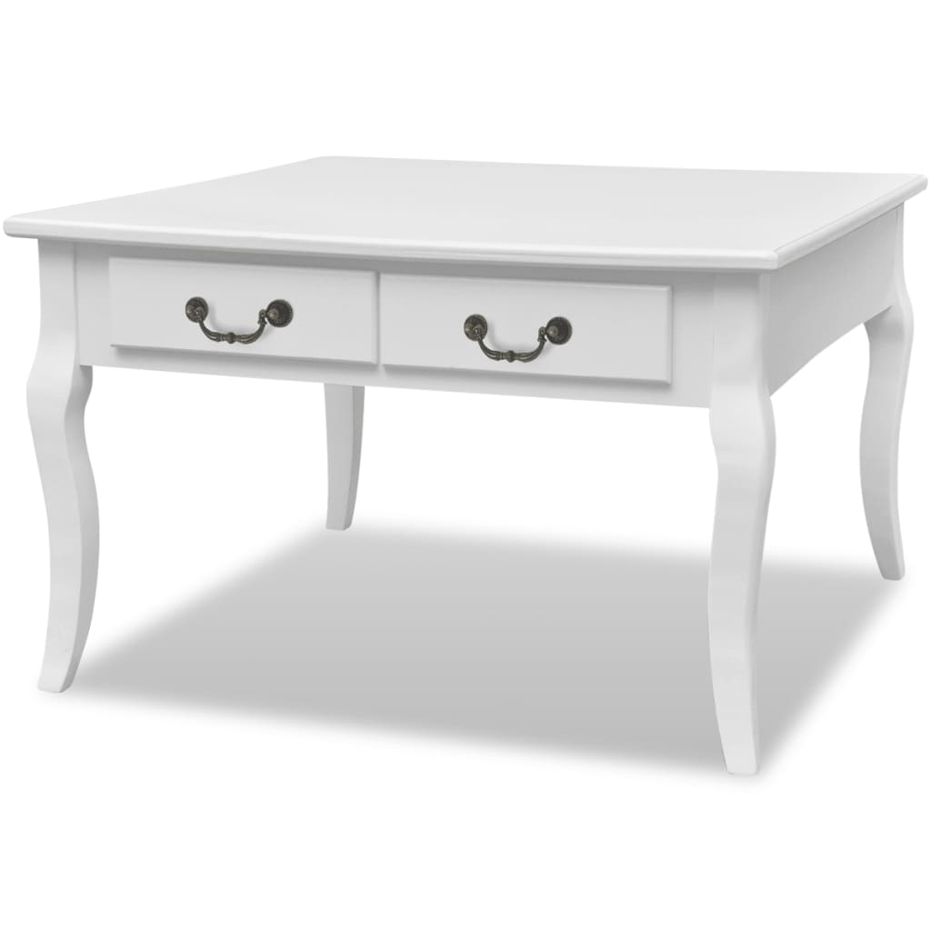 Mesa De Centro Con 4 Cajones