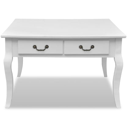 Mesa De Centro Con 4 Cajones