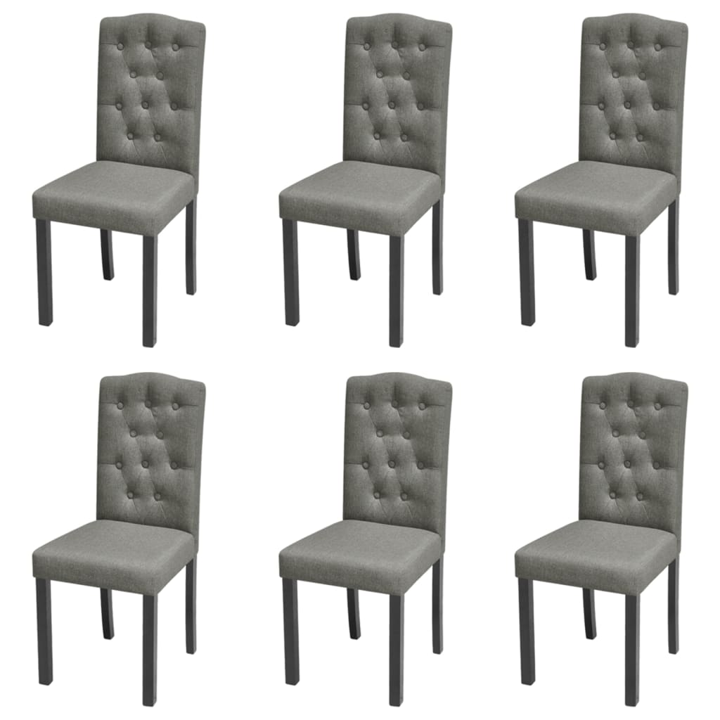 Sillas De Comedor 2 Unidades Tela