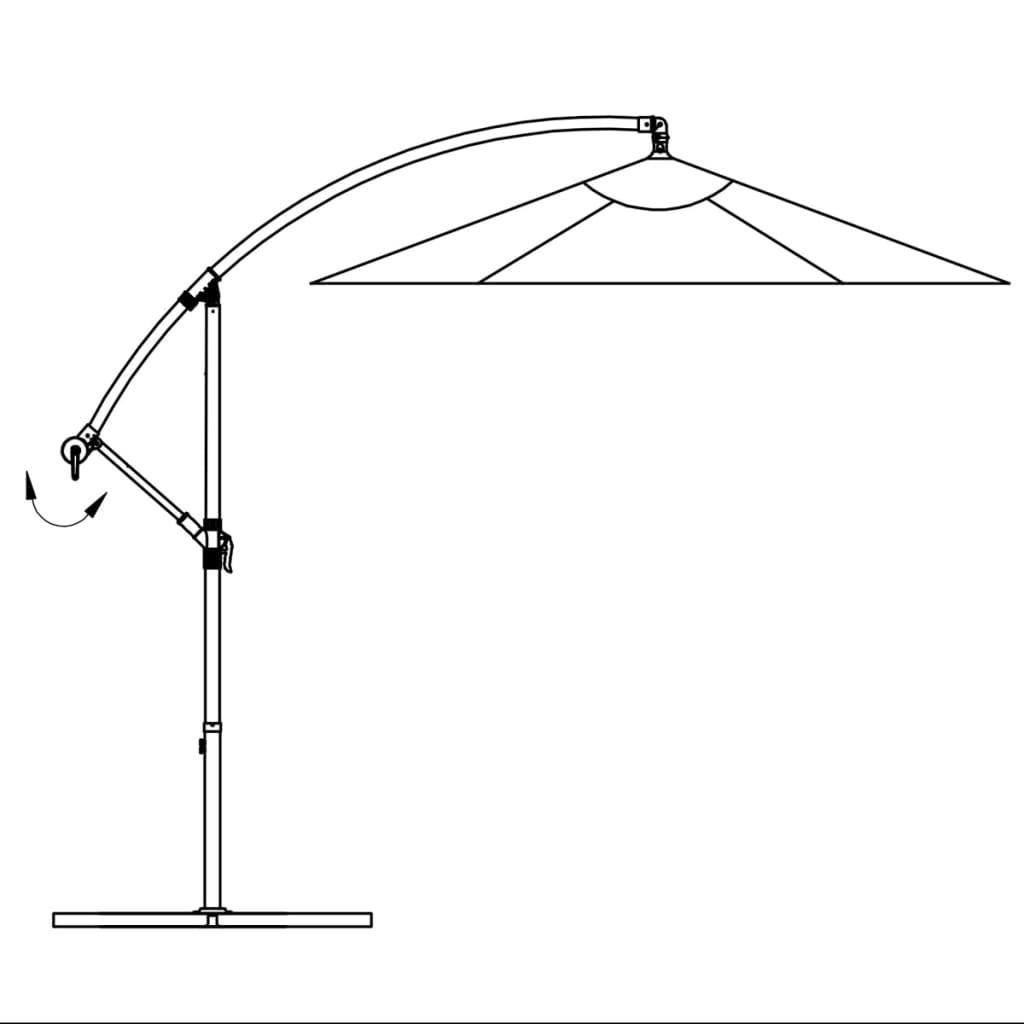 Sombrilla Voladiza 3 M Arena