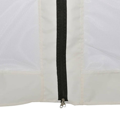 Carpa Desplegable Hexagonal 6 Paredes Blanco 3,6X3,1M