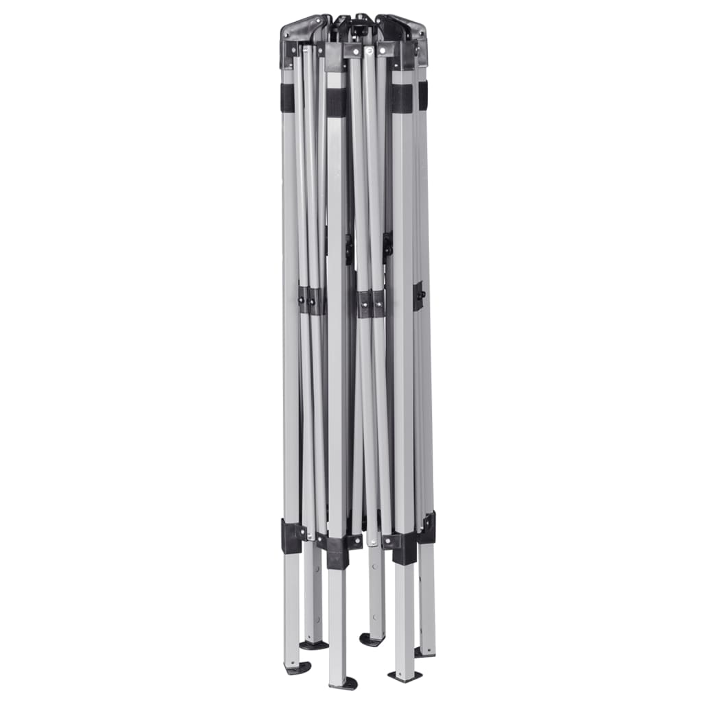 Carpa Desplegable Hexagonal 6 Paredes Blanco 3,6X3,1M