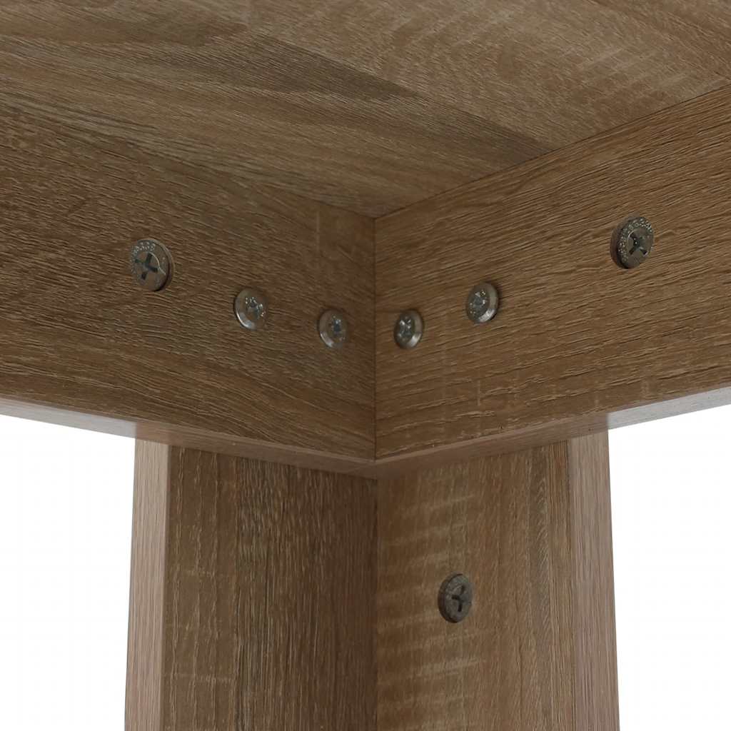 Mesa De Comedor Color Roble 140X80X75 Cm