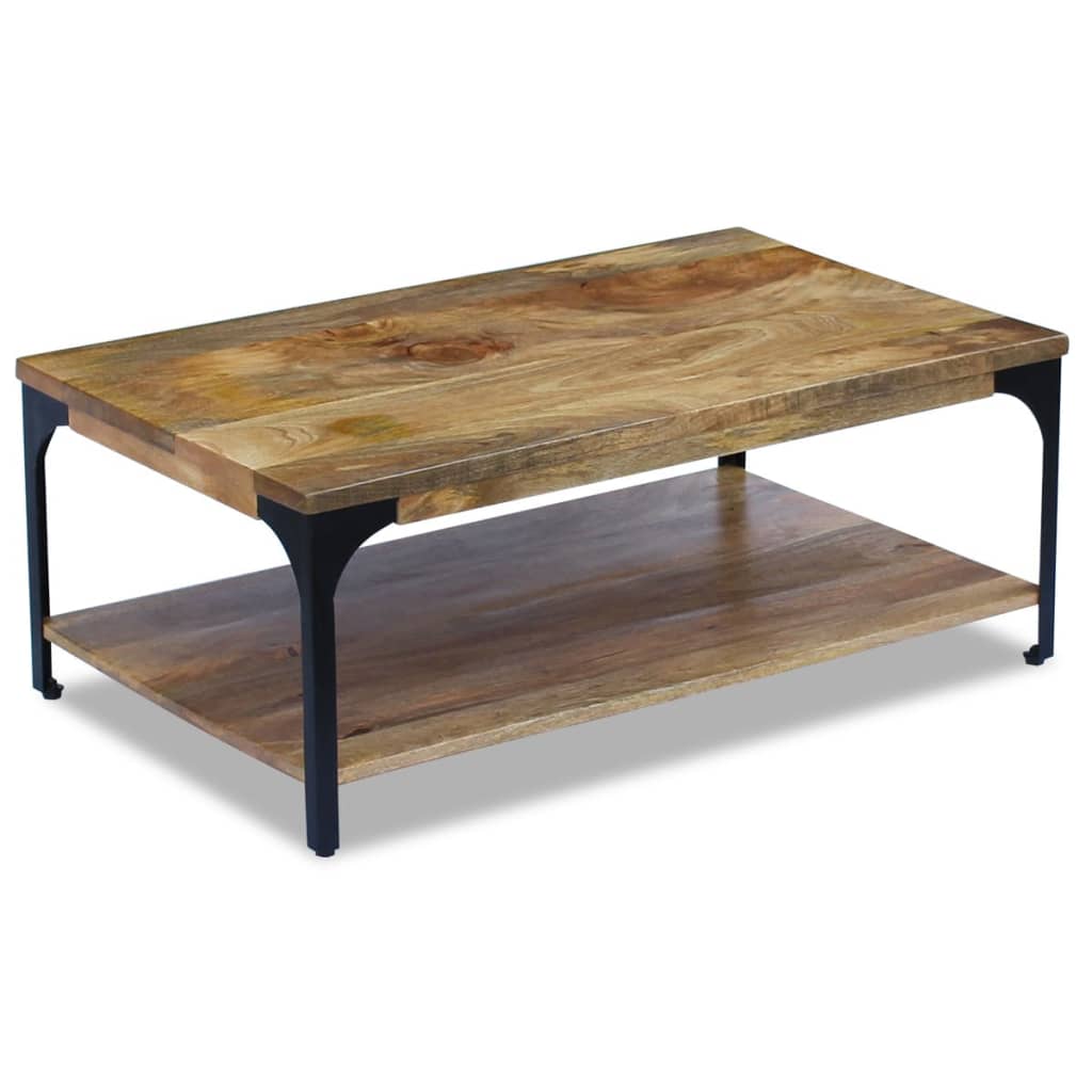 Mesa De Centro Madera De Mango