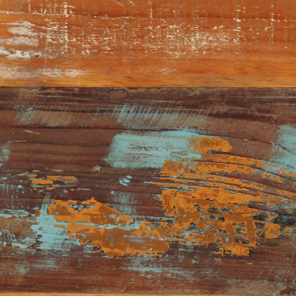 Mesa De Centro Madera Maciza Reciclada 120X60X40 Cm