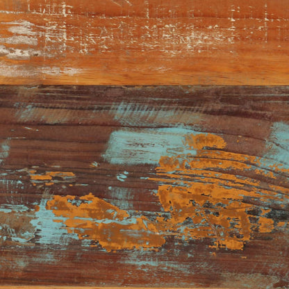 Mesa De Centro Madera Maciza Reciclada 120X60X40 Cm