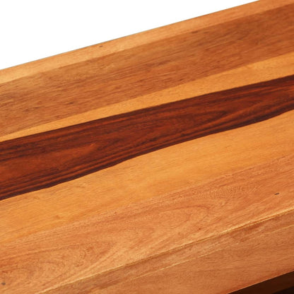 Mueble De Tv Madera Maciza 110X30X40 Cm