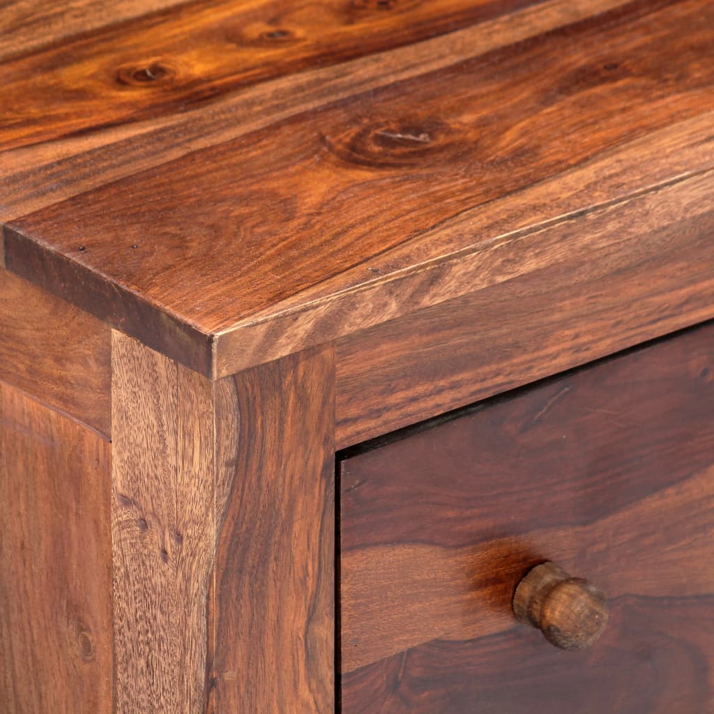 Mesa De Centro De Madera Maciza De Acacia