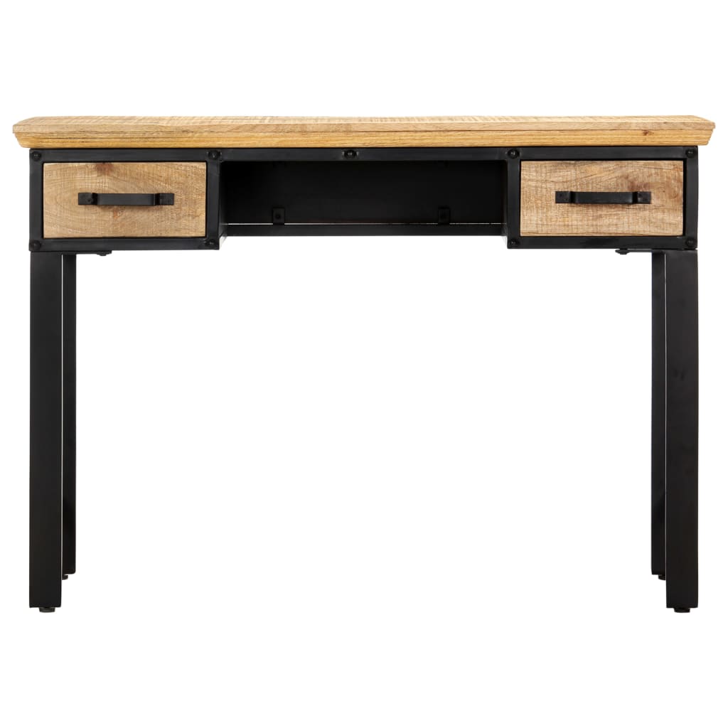Mesa Escritorio Madera Maciza De Mango 110X50X76 Cm