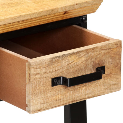 Mesa Escritorio Madera Maciza De Mango 110X50X76 Cm
