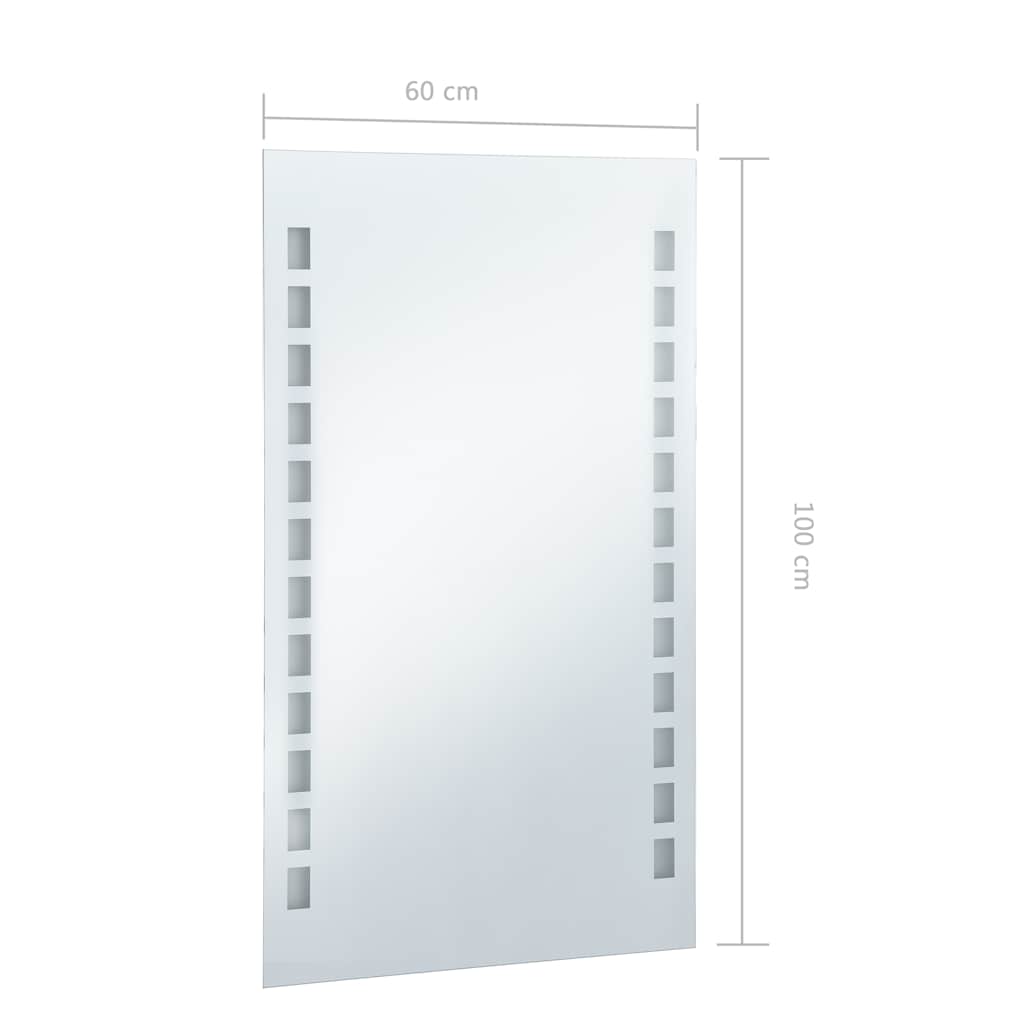 Espejo De Pared De Baño Con Led