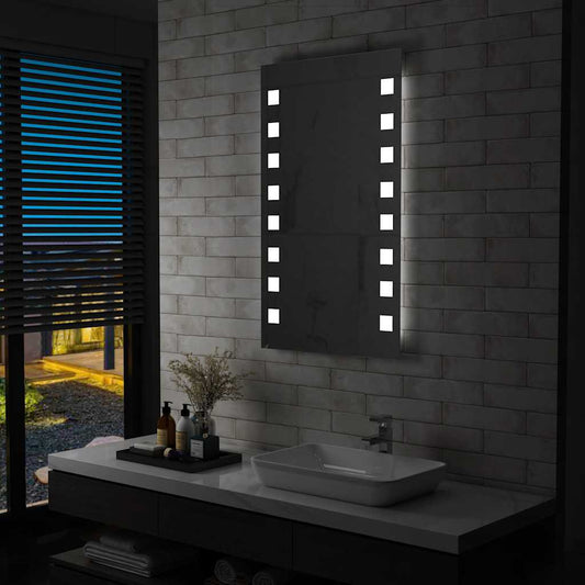 Espejo De Pared De Baño Con Led