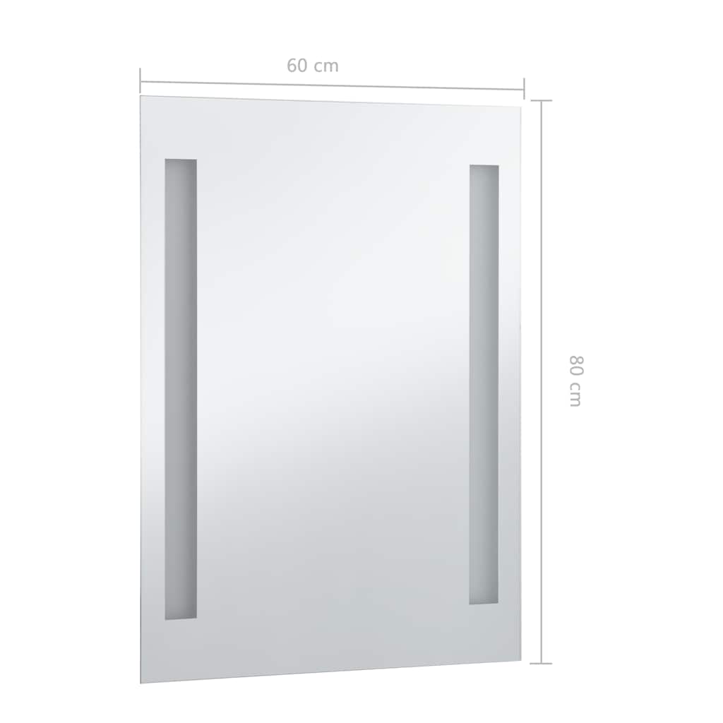 Espejo De Pared De Baño Con Led