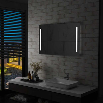 Espejo De Pared De Baño Con Led