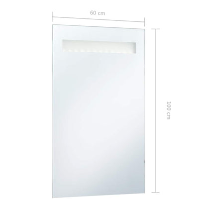 Espejo De Pared De Baño Con Led