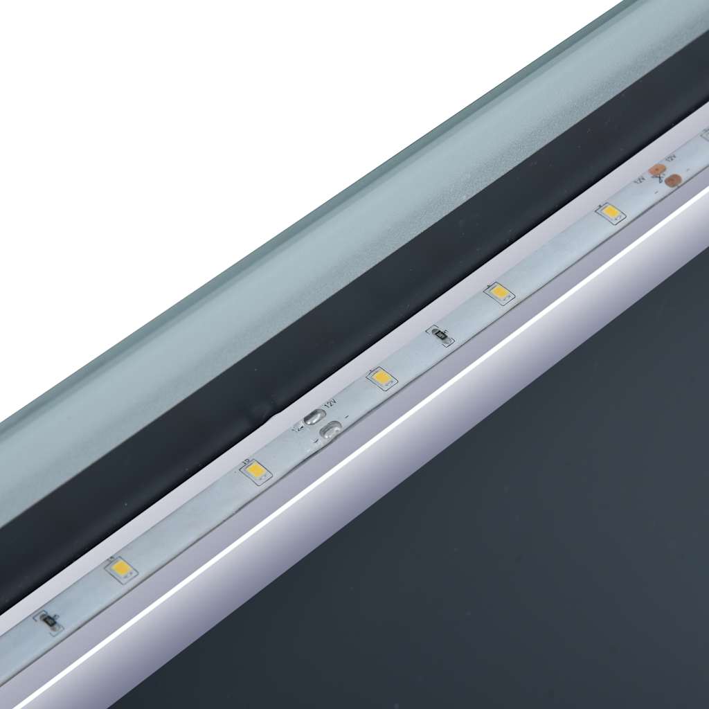 Espejo De Pared De Baño Con Led Y Sensor Táctil
