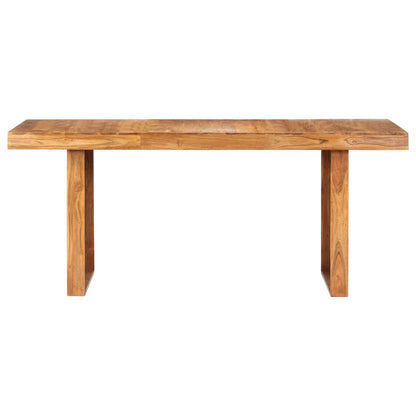 Mesa De Comedor De Madera Maciza De Acacia 180X90X75 Cm
