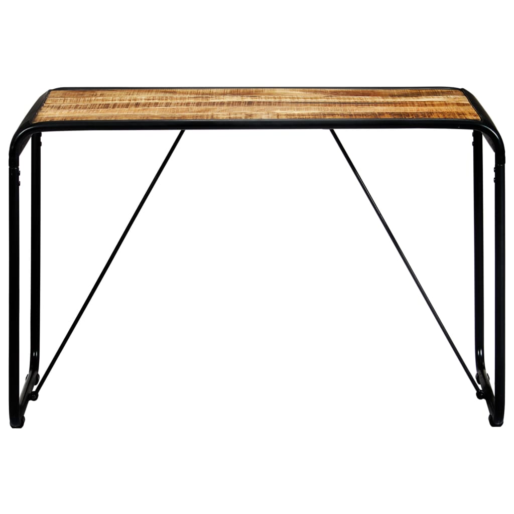 Mesa De Comedor Madera Maciza De Mango Rugosa