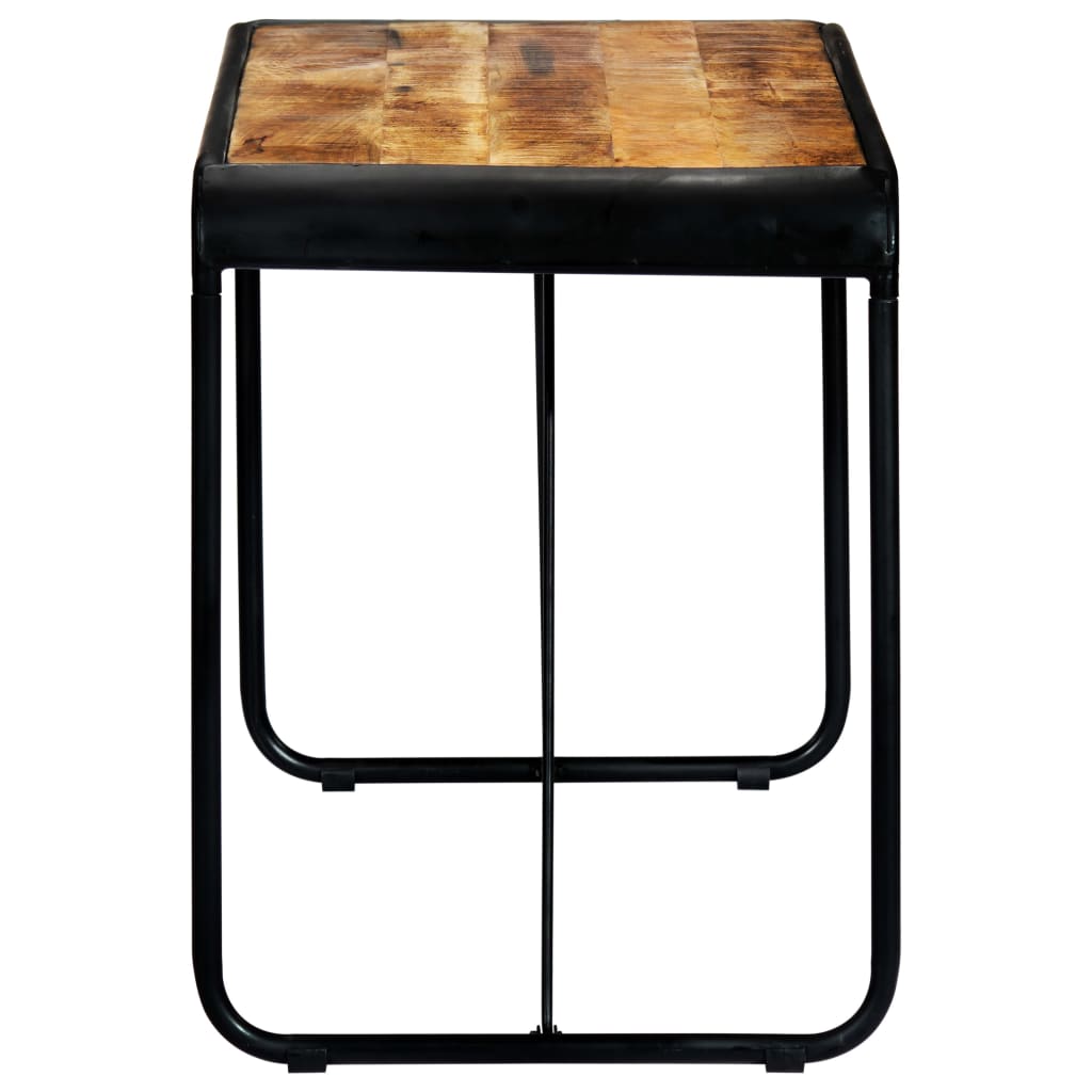 Mesa De Comedor Madera Maciza De Mango Rugosa