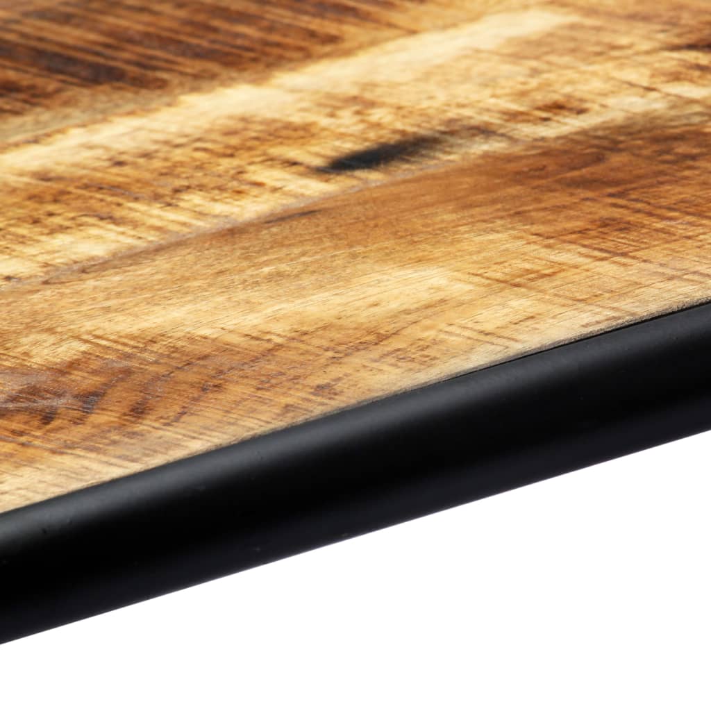 Mesa De Comedor Madera Maciza De Mango Rugosa