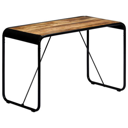Mesa De Comedor Madera Maciza De Mango Rugosa