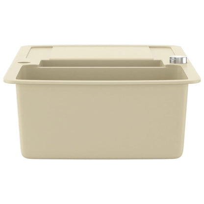 Fregadero De Cocina De Granito Con Dos Senos