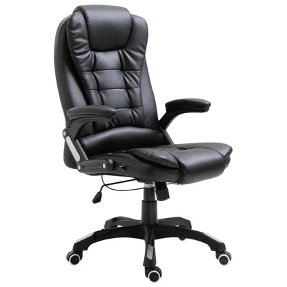 Silla De Oficina De Cuero Sintético Gris