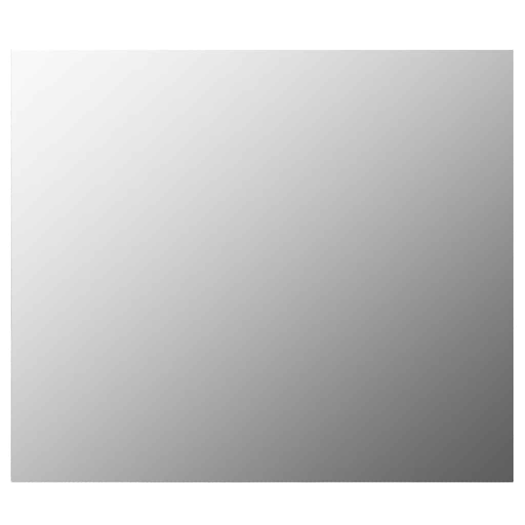 Espejo De Pared Con Luces Led Cuadrado De Vidrio