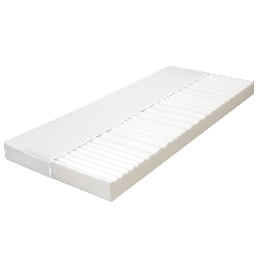 Colchón 7 Zonas Espuma De Pu 10 Cm H2 H3