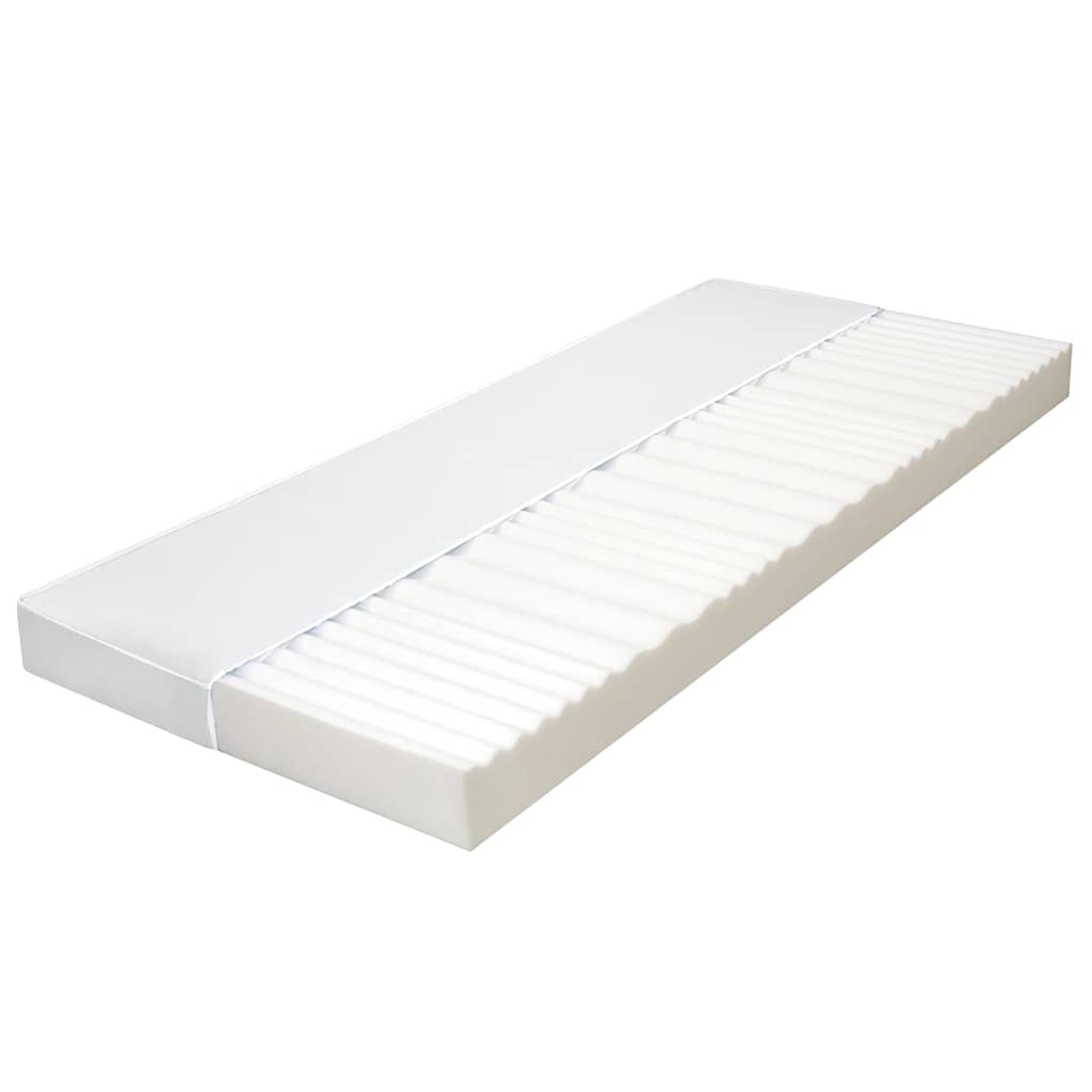 Colchón 7 Zonas Espuma De Pu 10 Cm H2 H3
