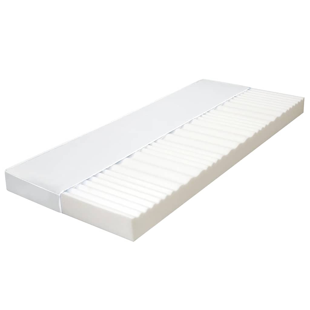 Colchón 7 Zonas Espuma De Pu 10 Cm H2 H3