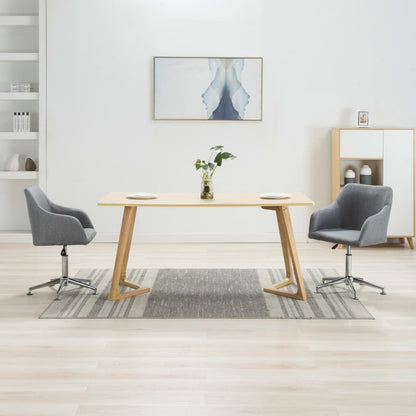 Sillas De Comedor Giratorias 4 Unidades Tela Taupe
