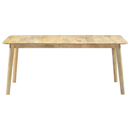 Mesa De Comedor De Madera Maciza De Mango