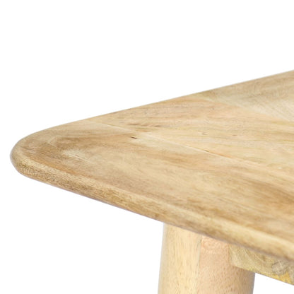 Mesa De Comedor De Madera Maciza De Mango