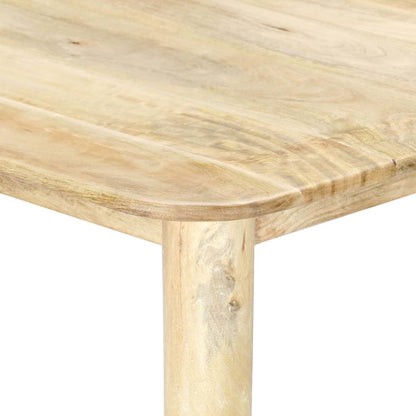 Mesa De Comedor De Madera Maciza De Mango