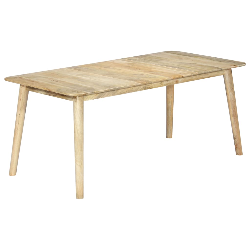 Mesa De Comedor De Madera Maciza De Mango