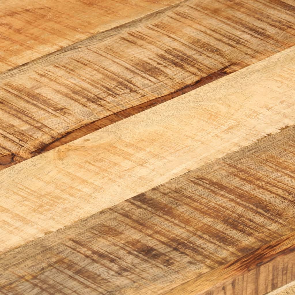 Mesa De Centro De Madera Maciza De Mango 110X50X38 Cm