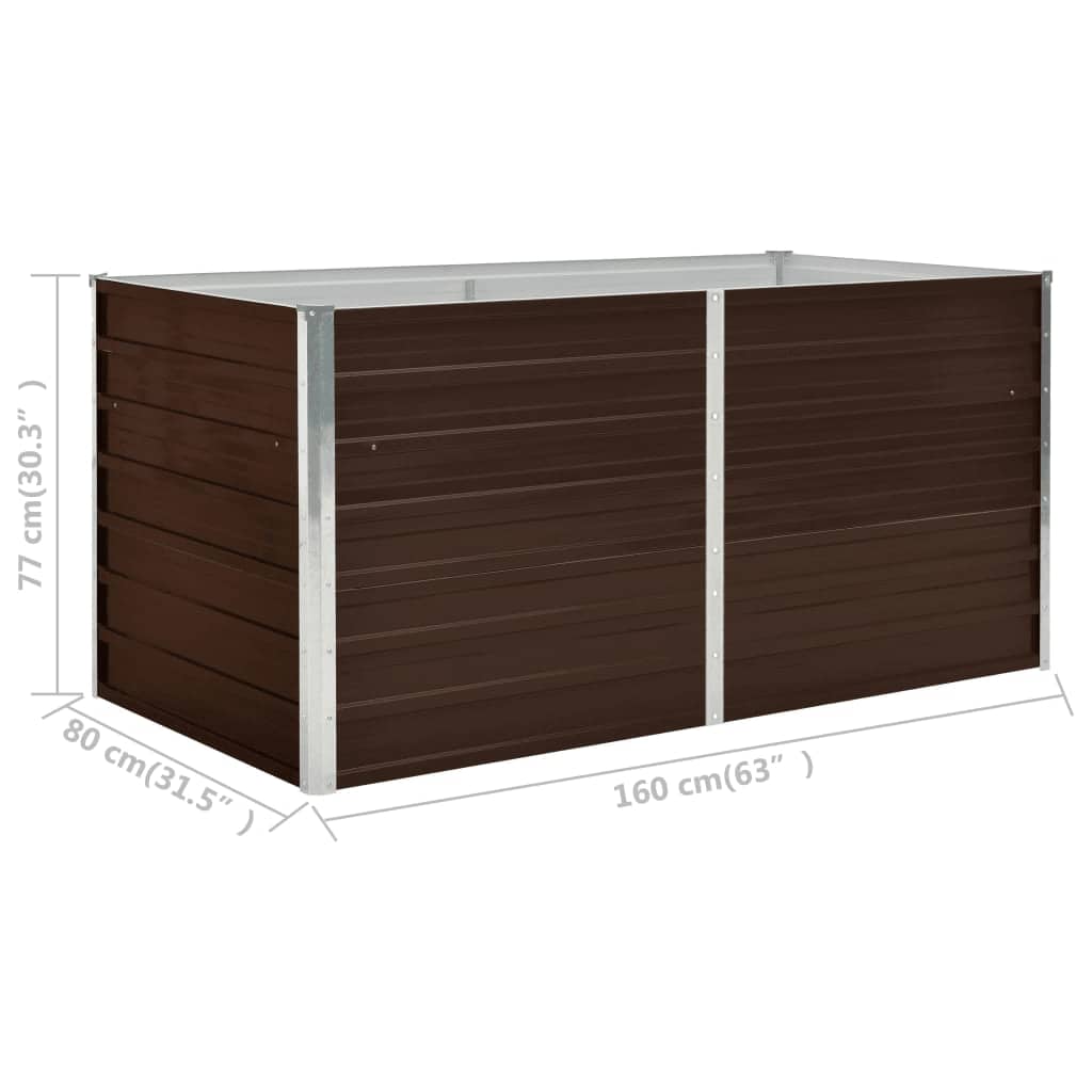 Mesa De Cultivo De Acero Galvanizado