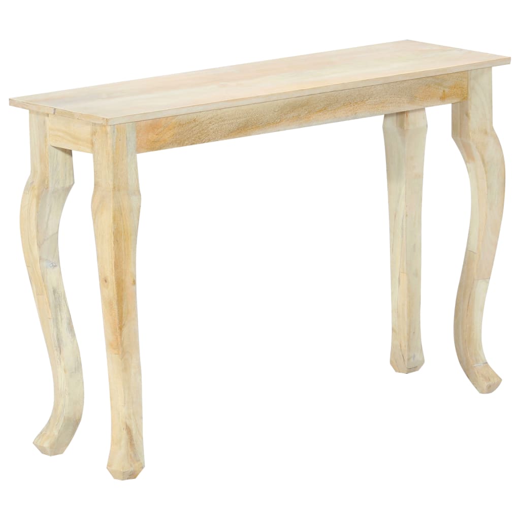 Mesa Consola De , Madera Maciza De Mango