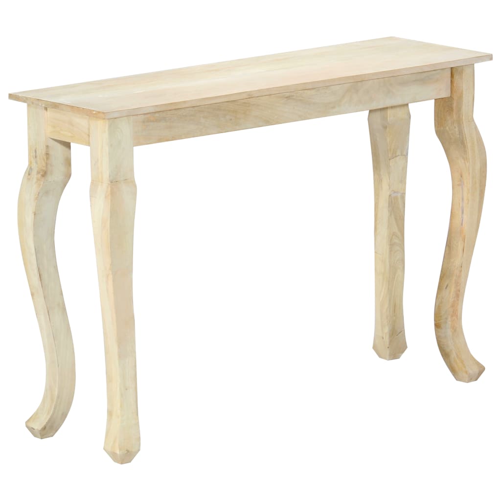 Mesa Consola De , Madera Maciza De Mango