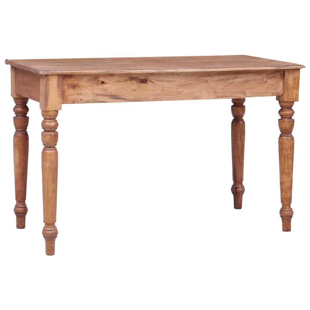 Escritorio Con Cajones Madera Maciza De Caoba 117X57X75 Cm