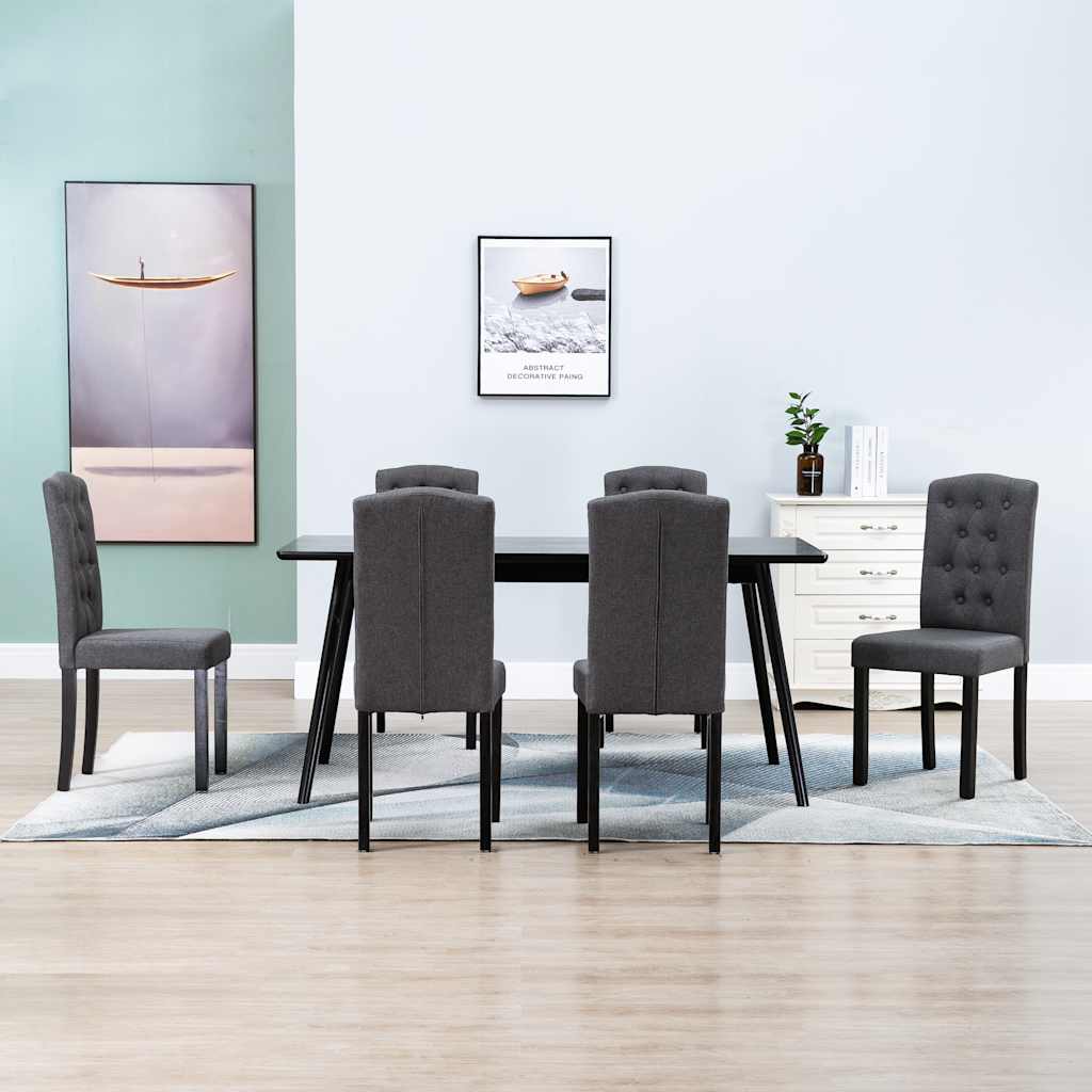 Sillas De Comedor 2 Unidades Tela