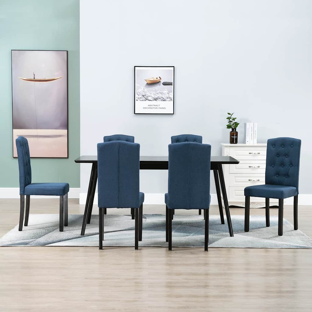 Sillas De Comedor 2 Unidades Tela
