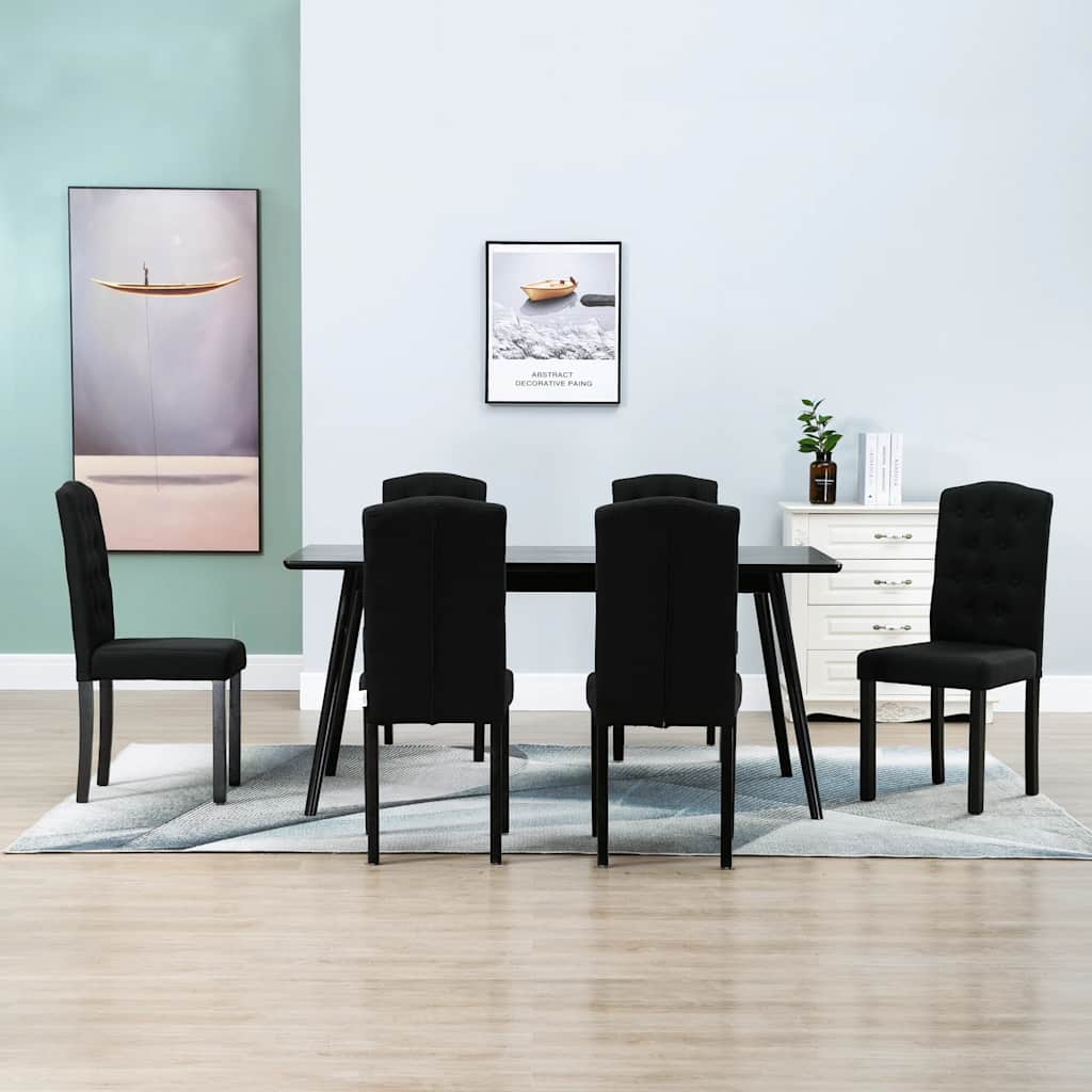 Sillas De Comedor 2 Unidades Tela